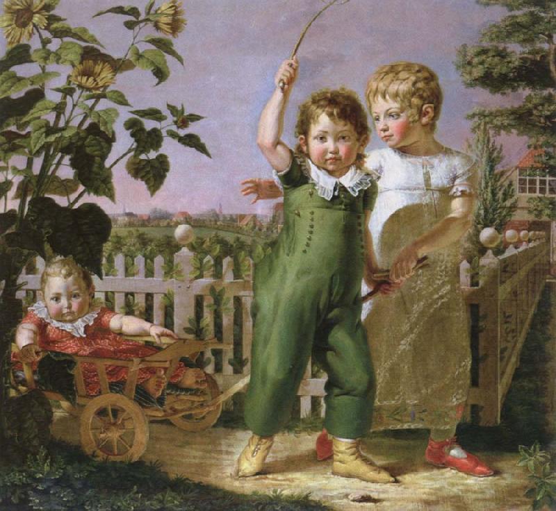 Philipp Otto Runge the hulsenbeck children Germany oil painting art